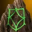 Piedra de encantamiento de la suerte: Armadura protectora (grado D)