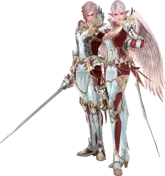kamael male and female with armour