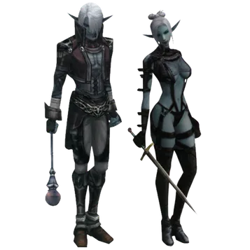 noob dark elves in starter armour