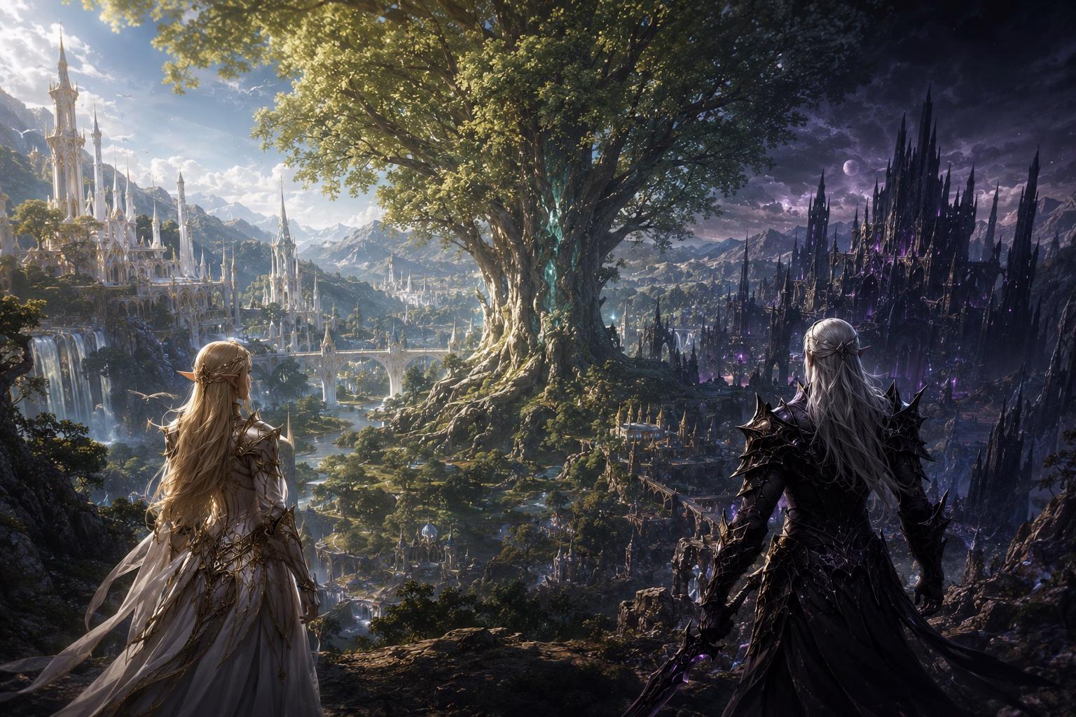 History of the Elves in Lineage 2