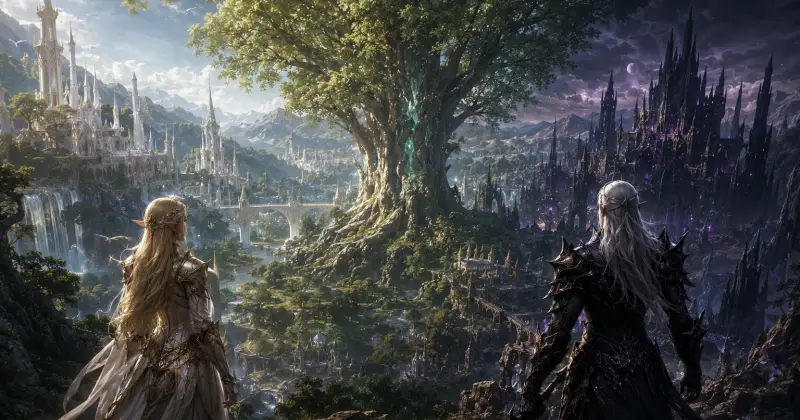 History of the Elves in Lineage 2