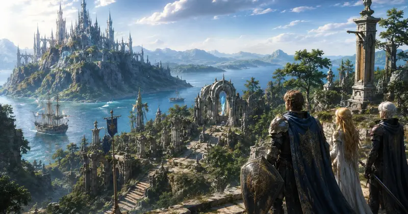 Talking Island in Lineage 2