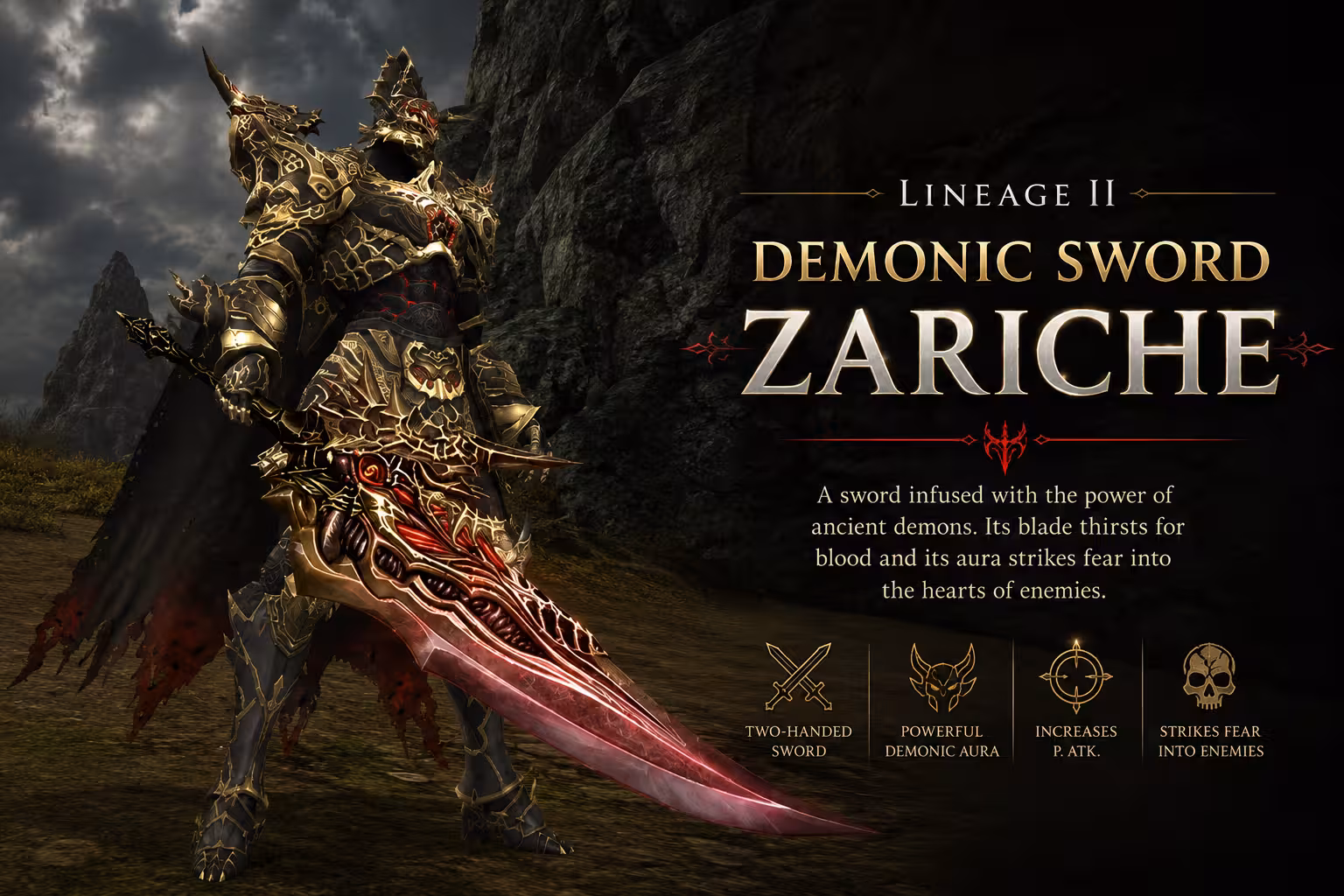Demonic Sword Zariche