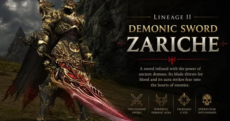 Demonic Sword Zariche