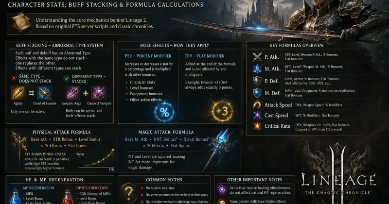 Lineage 2 PTS Mechanics