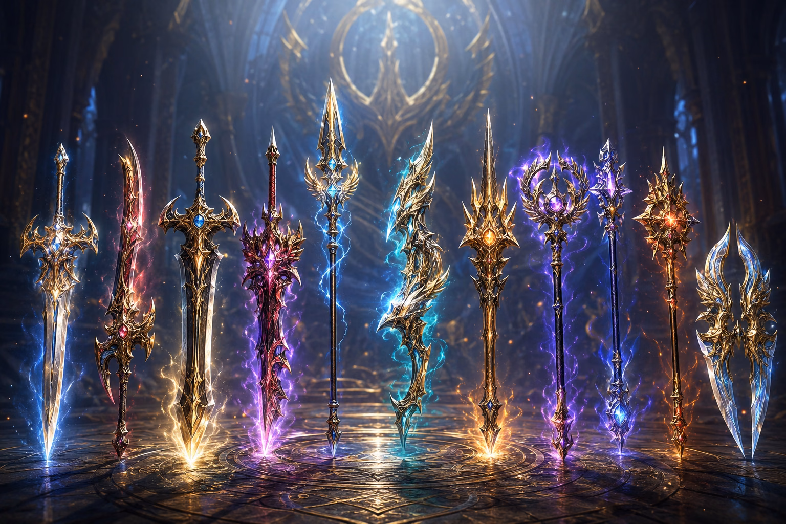 Lineage 2 Elgrade Trinity Weapons 