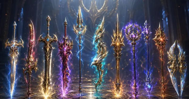 Lineage 2 Elgrade Trinity Weapons 