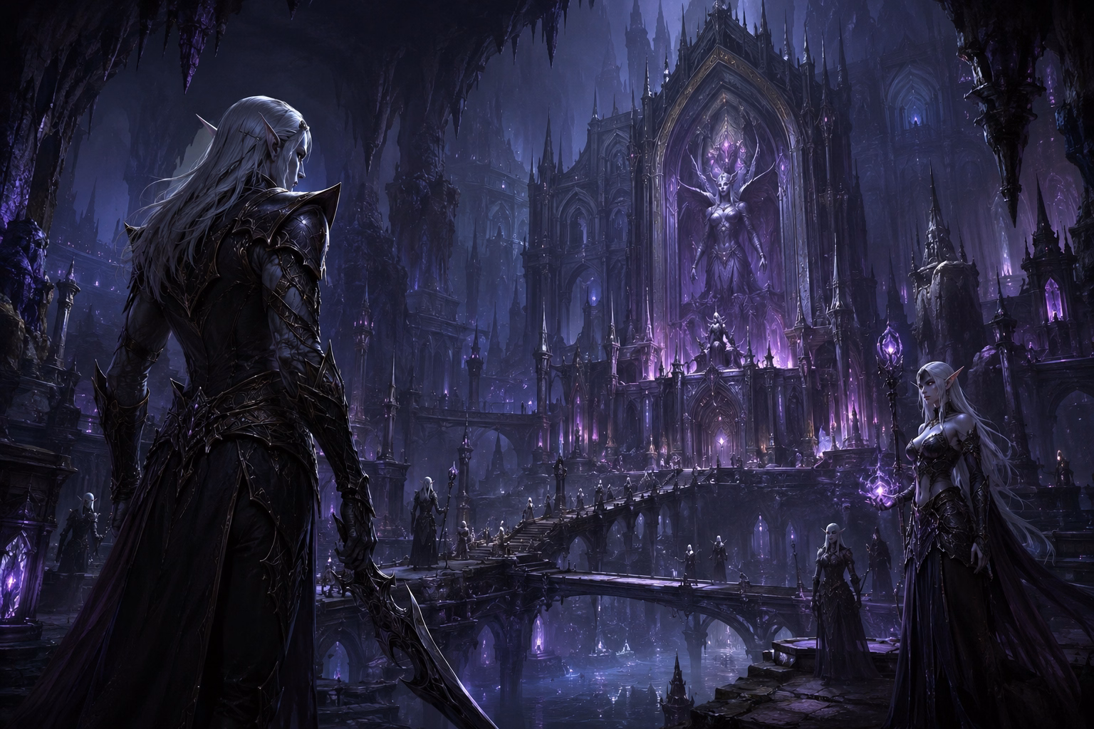 The Dark Elves of Lineage 2