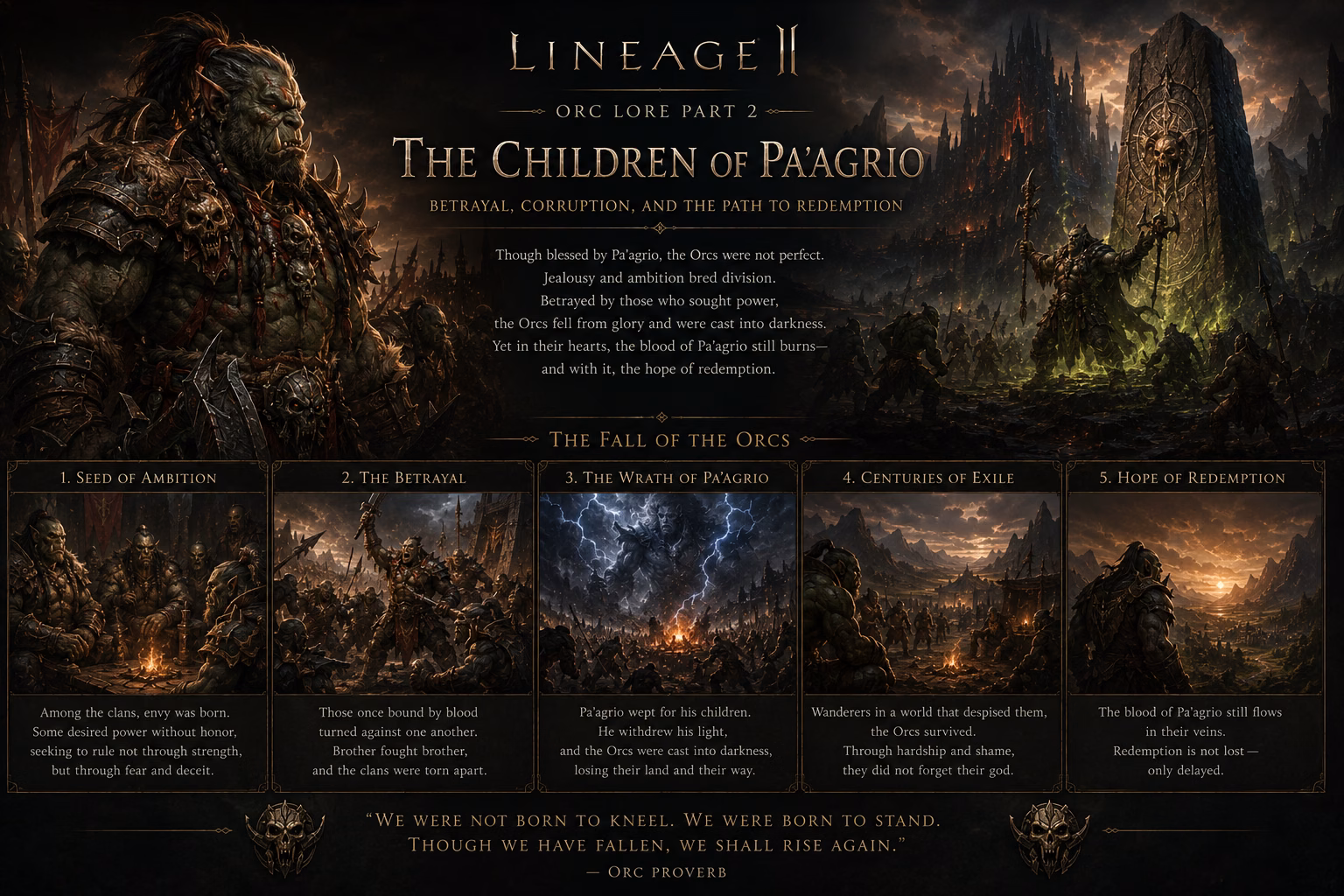 Lineage II Orc Lore Part 2