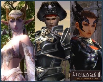 elf and humans with accessories